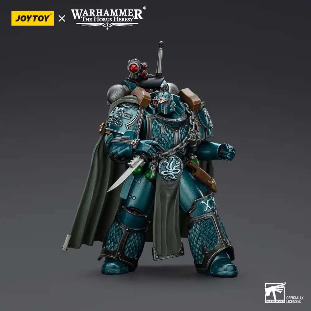 Warhammer The Horus Heresy Action Figure Alpha Legion Exodus The One who is Many With Sniper Rifle And Power Dagger 20 cm